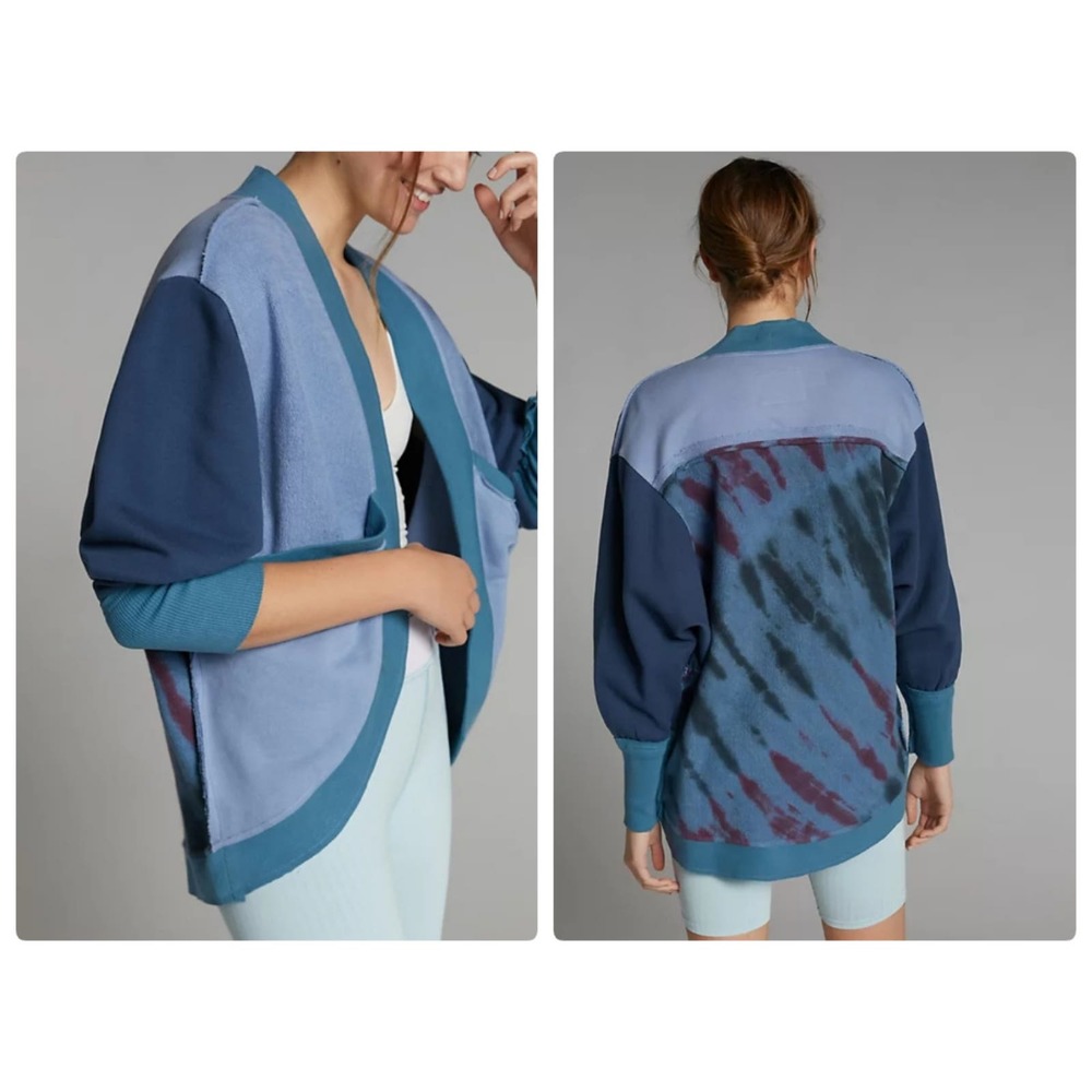 Anthropologie Pilcro Oversized Anita Cardigan Tie Dye Cardigan - Like New
